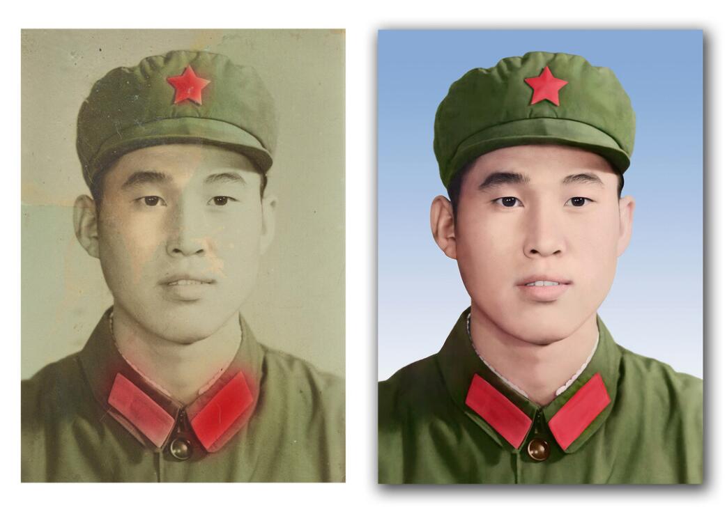 隆子破损照片修复-18